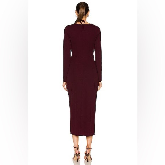 Nicholas Nadia Dress in Plum - Picture 4 of 5